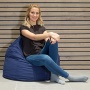 Sitzsack Mino in raffinierter Tropfen-Form als trendige Sitzlösung