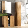 Dielenschrank Loca in rustikaler Optik