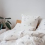 Faszinierende Satin-Bettwäsche aus Bio-Baumwolle