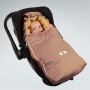 Lammfell-Babyschalen-Fußsack Ovina - Made in Germany