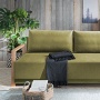 Schlafsofa Tajo, Stoff Tango in maigrün