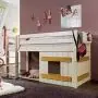 Passende Holzverkleidung zu Mini-Hochbett Kiddy in weiß/gelaugt