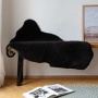 Schaffell Mokka, kaffeebraun