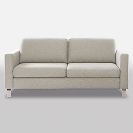 Geradliniges und modernes Design - hier: Bezugsvariante Glen in hellbeige Geradliniges und modernes Design - hier: Bezugsvariante Glen in hellbeige