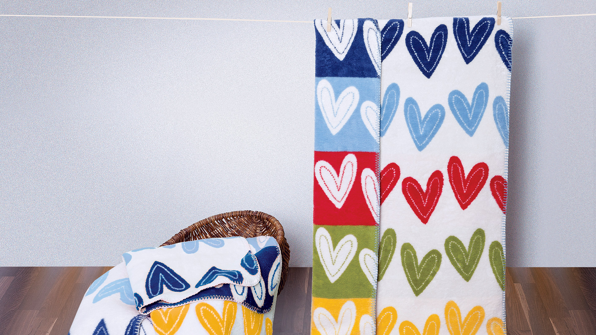 Baumwoll-Babydecke "Cotona-Amora" Babydecke