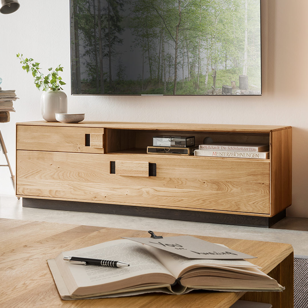 Lowboard "Ovaro" | Bio-Material | Handgefertigt | Variante 01 | schadstoffgeprüft | Sideboards & Highboards