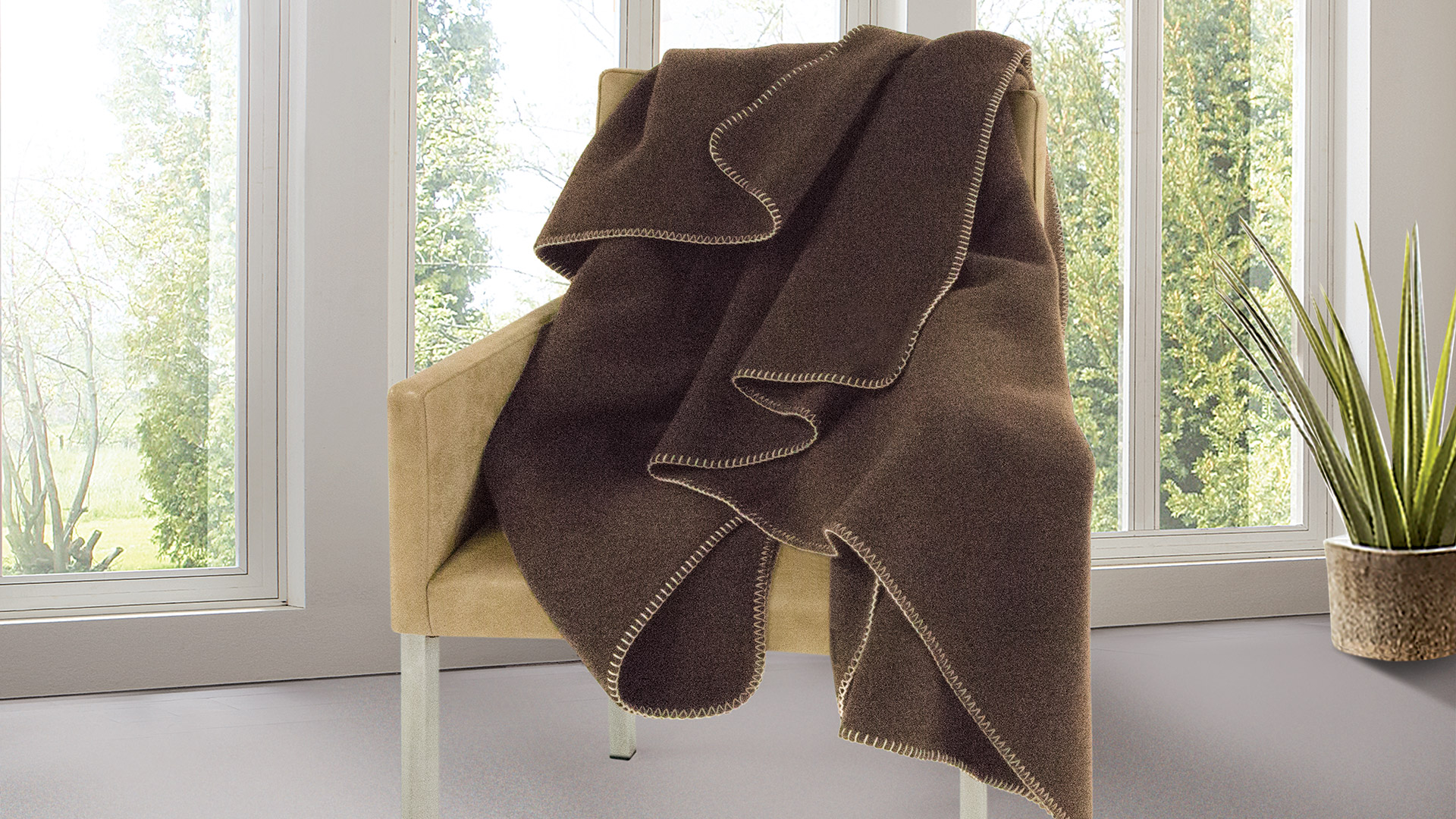 Yak-Naturhaardecke "Cordelia"