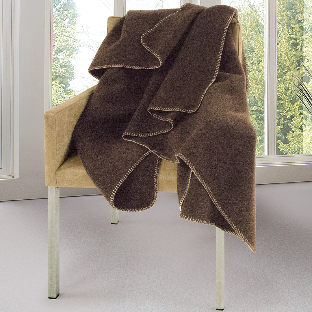 Yak-Naturhaardecke "Cordelia" | 150x200 cm | Bio-Material | Handgefertigt | schadstoffgeprüft | Wolldecken