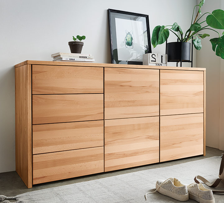 Sideboard Selva, massive Kernbuche Sideboard Selva, massive Kernbuche