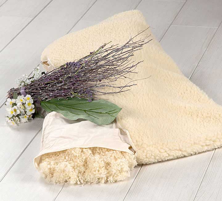 Wollflor-Kissen "Agnello"