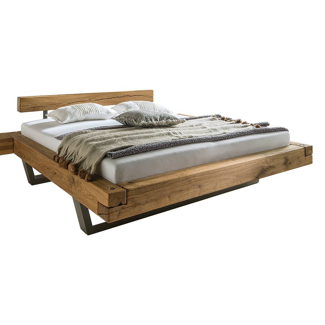 Schwebe-Balkenbett „Madea“ | 160×200 cm | Massivholzbetten | aus massivem Holz | 100% ökologisch Schwebe-Balkenbett „Madea“ | 160×200 cm | Massivholzbetten | aus massivem Holz | 100% ökologisch