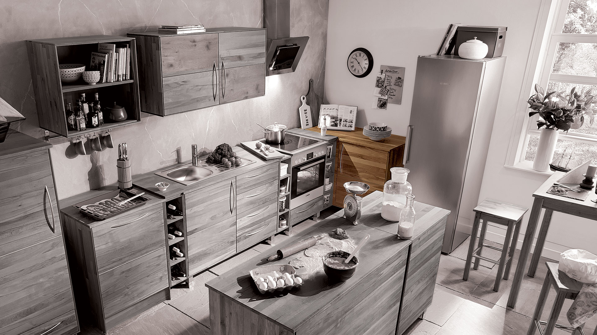 Eckunterschrank "Culinara" Eiche