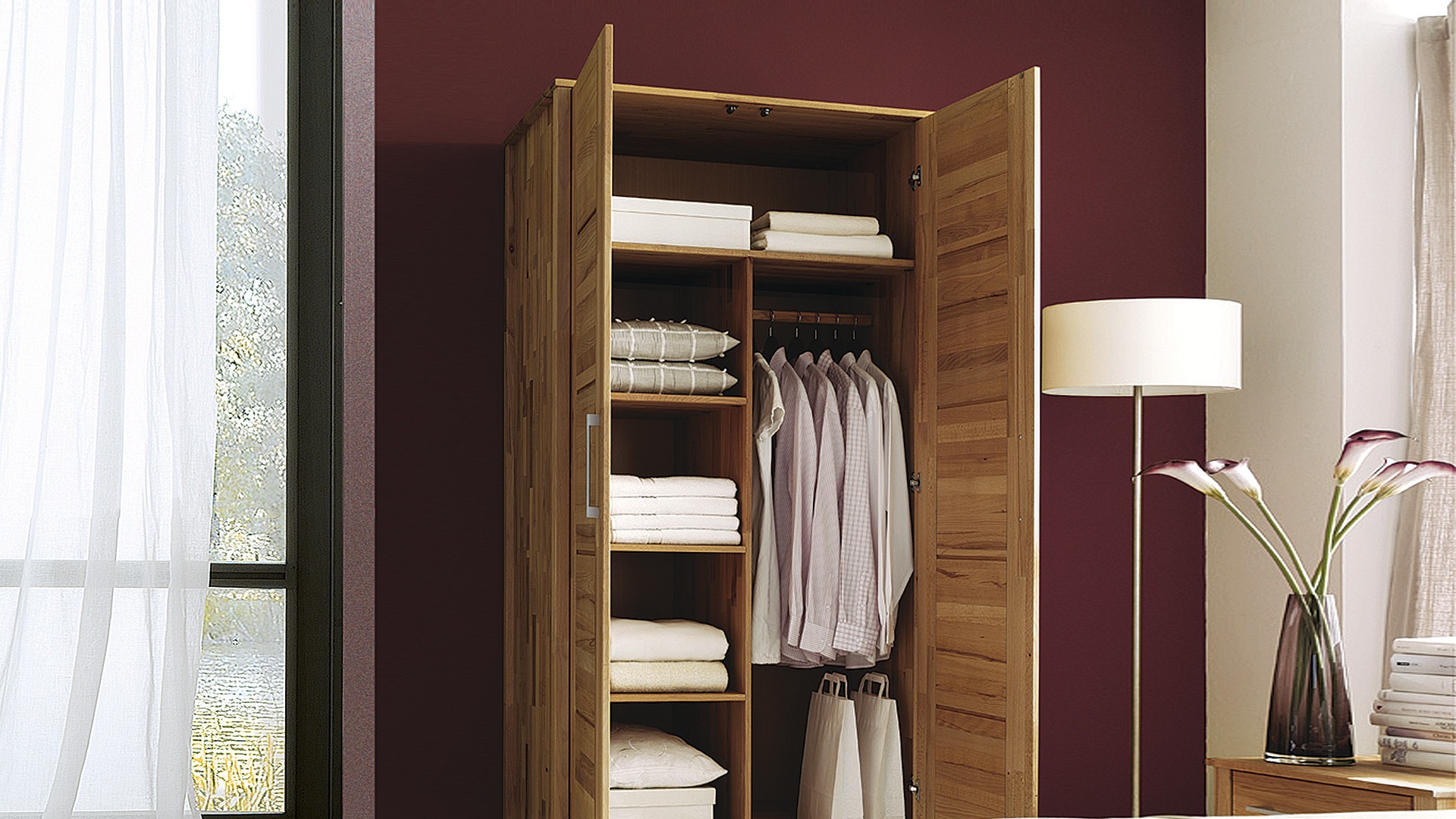 Zubehör für Drehtüren-Kleiderschrank "Lettino"