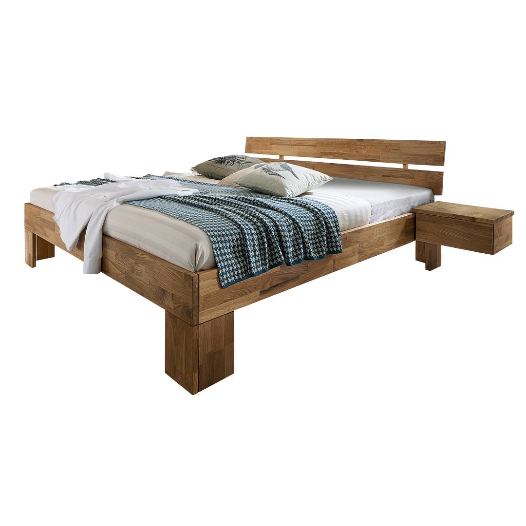 Massivholzbett „Lettino“ | 140×200 cm | Eiche | Massivholzbetten | aus massivem Holz | 100% ökologisch Massivholzbett „Lettino“ | 140×200 cm | Eiche | Massivholzbetten | aus massivem Holz | 100% ökologisch