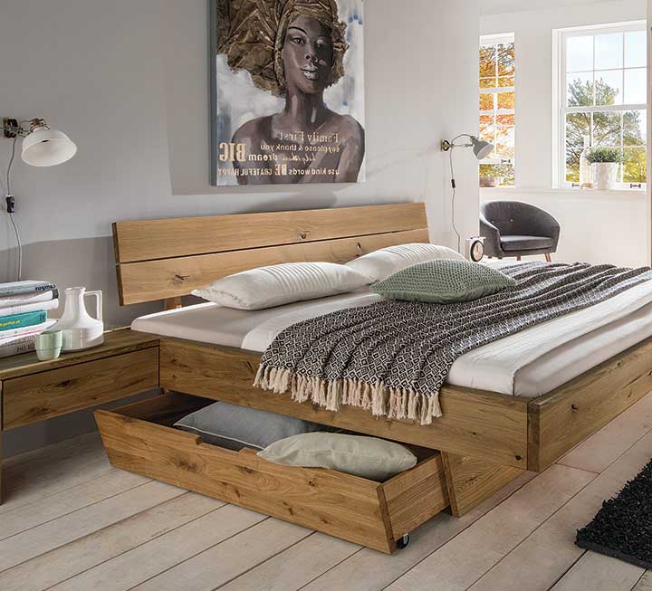 Schubkastenbett "Selva"