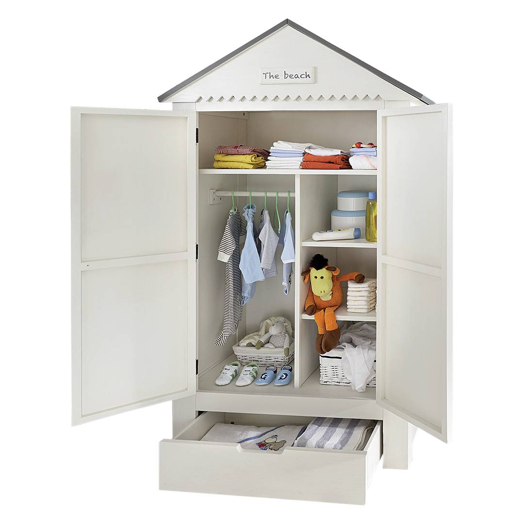Kleiderschrank "Sunny" | Babyzimmer-Kleiderschränke | Babyzimmer | aus massivem Holz | 100% ökologisch
