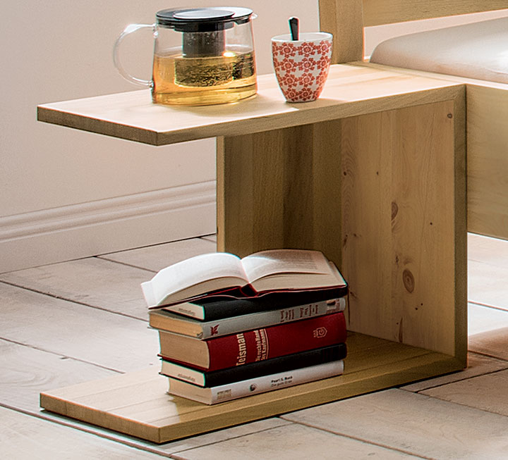 Levina in schlichtem Design mit offenem Ablagefach Levina in schlichtem Design mit offenem Ablagefach