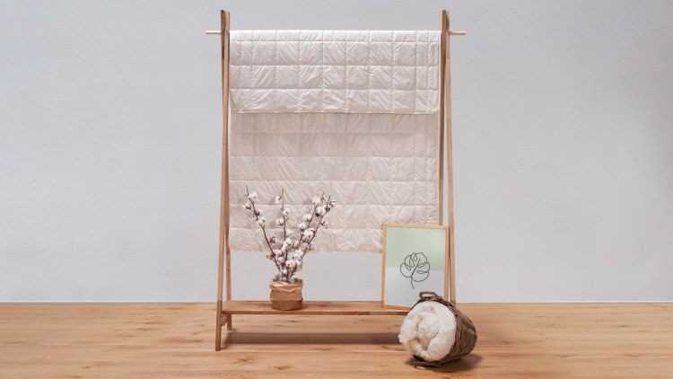 Ultraleichte Baumwoll-Leinen-Bettdecke mit angenehm kühlendem Effekt - perfekt für heiße Sommernächte