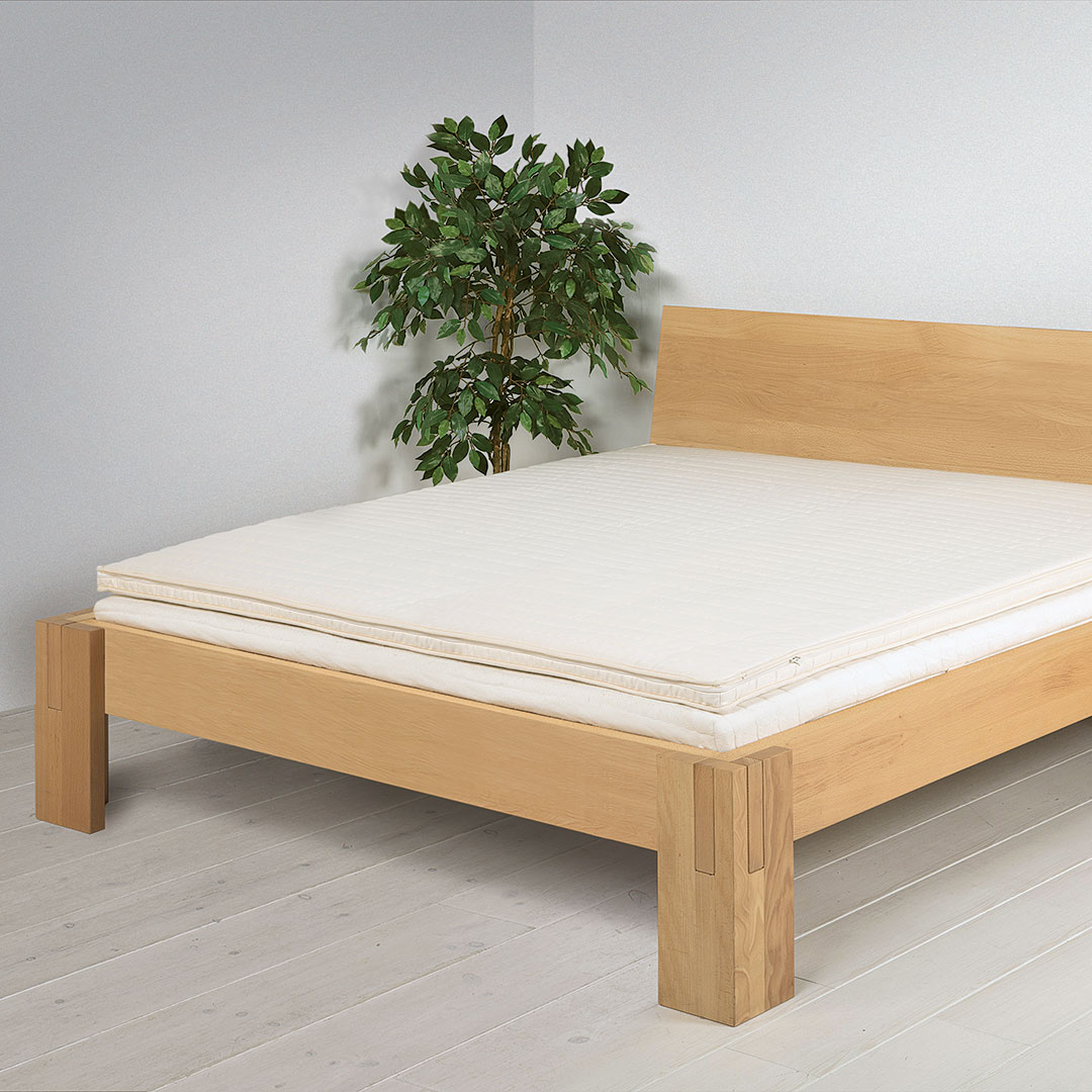 Naturlatex-Topper "Latexcomfort" | 90x200 cm | medium | Bio-Material | Handgefertigt | schadstoffgeprüft | Topper & Matratzenauflagen