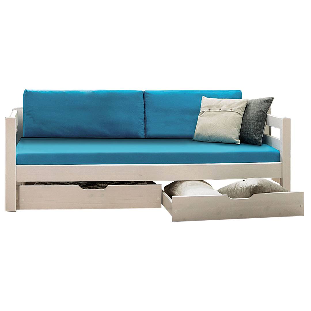 Kissen-Set für Betten "Kiddy" und "Pico" | rot | Bio-Material | Handgefertigt | schadstoffgeprüft | Kinder-Betten