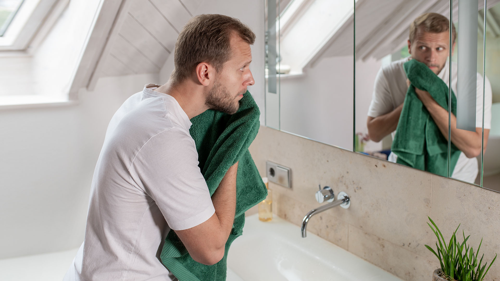 Handtuch aus Bio-Baumwolle/kbA