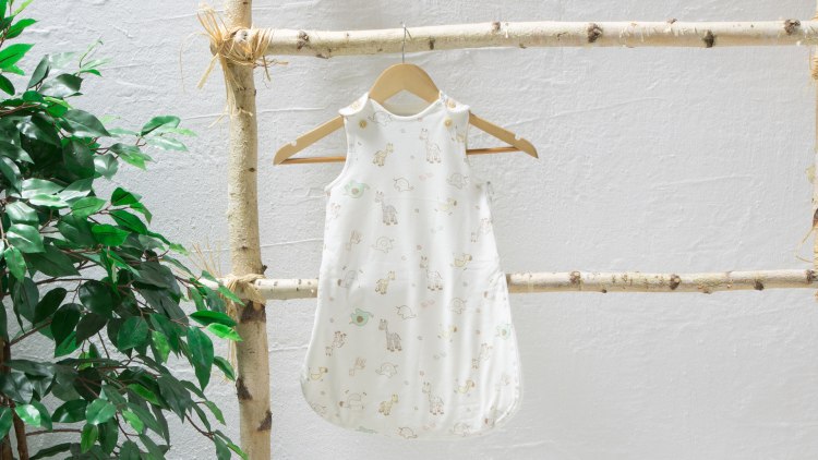 Schlafsack für Babys mit niedlichem Tier-Motiv