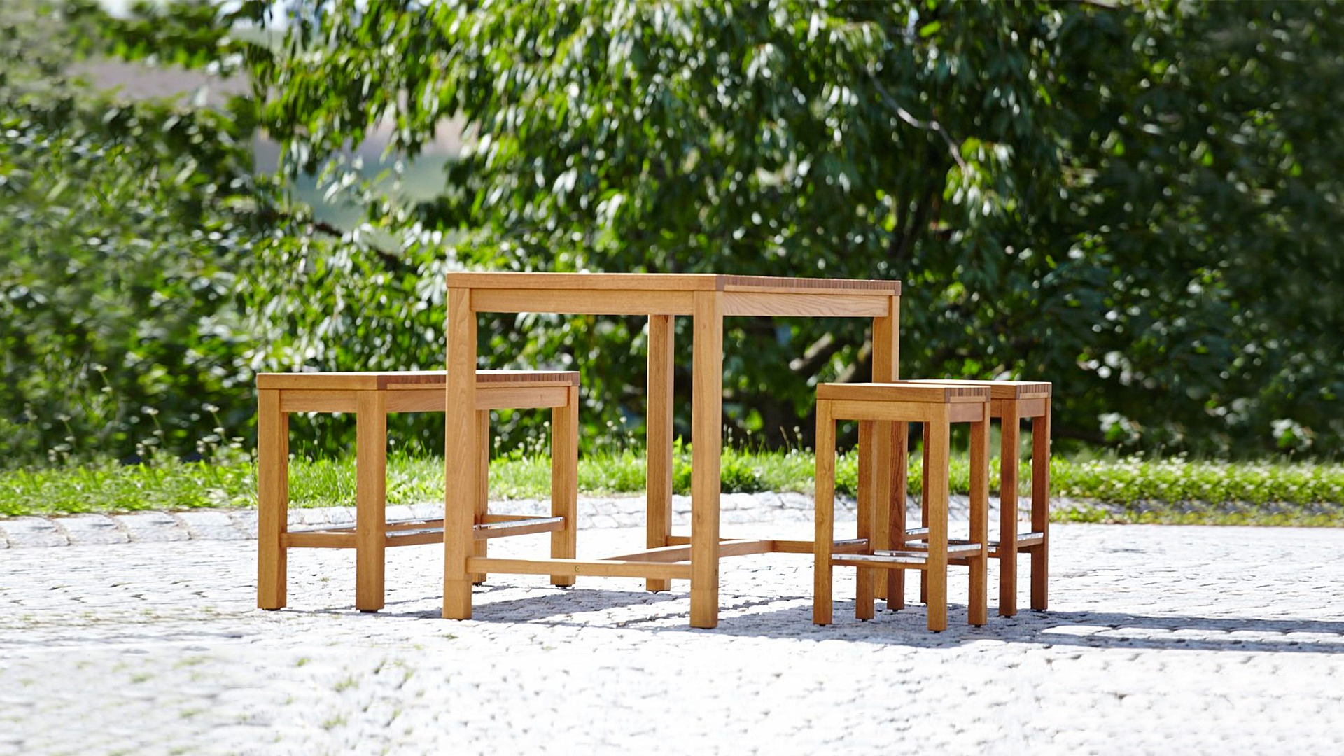 Garten-Bartischgarnitur "Arioso"