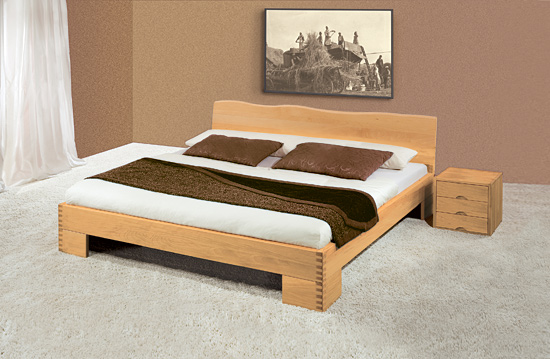 Einzelbett und Doppelbett "Milano 01"