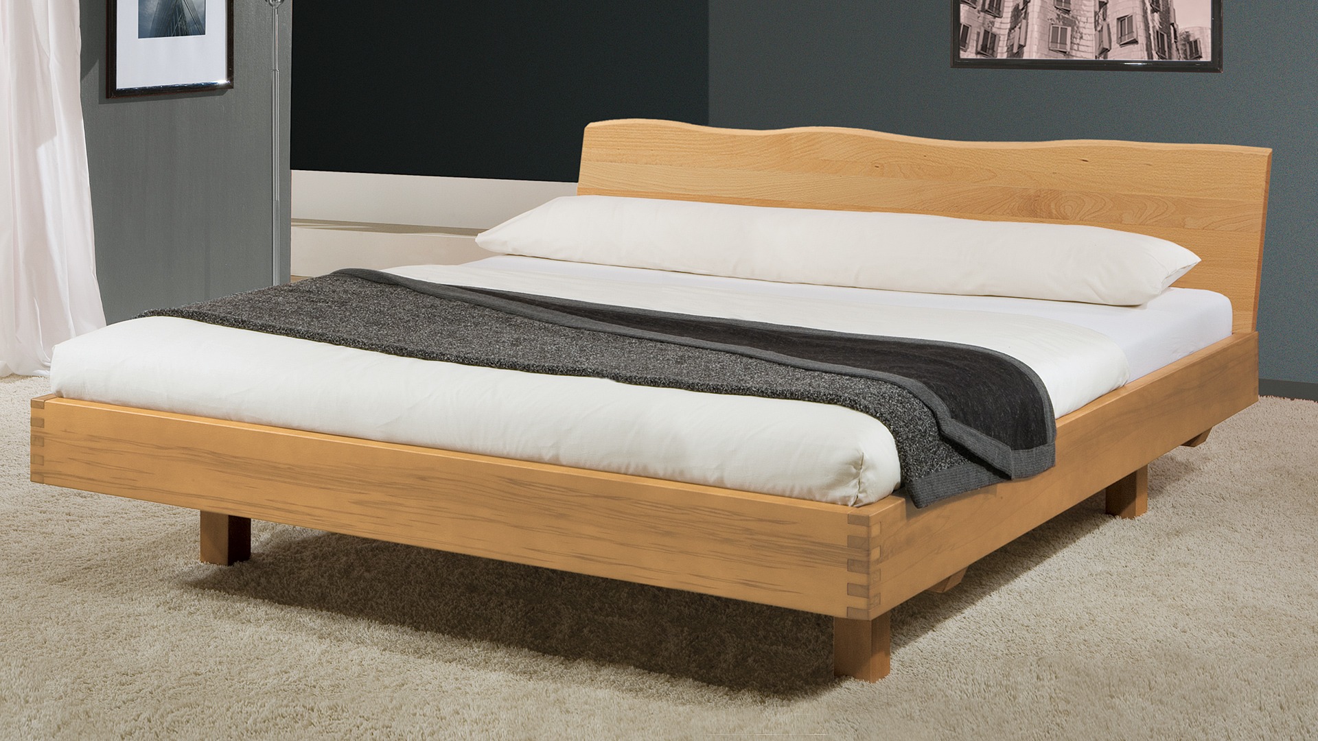 Einzelbett und Doppelbett "Verona 04"