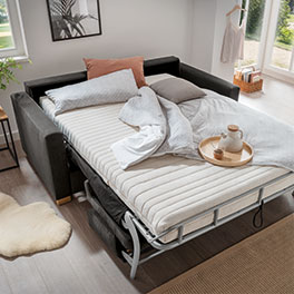 Schlafsofa Opra mit vollwertigem Bett Schlafsofa Opra mit richtigem Bett