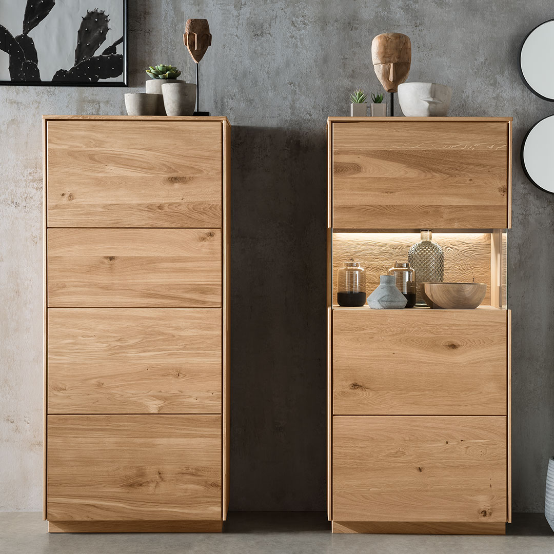 Highboard "Vasado" | Bio-Material | Handgefertigt | Variante 01 | schadstoffgeprüft | Sideboards & Highboards