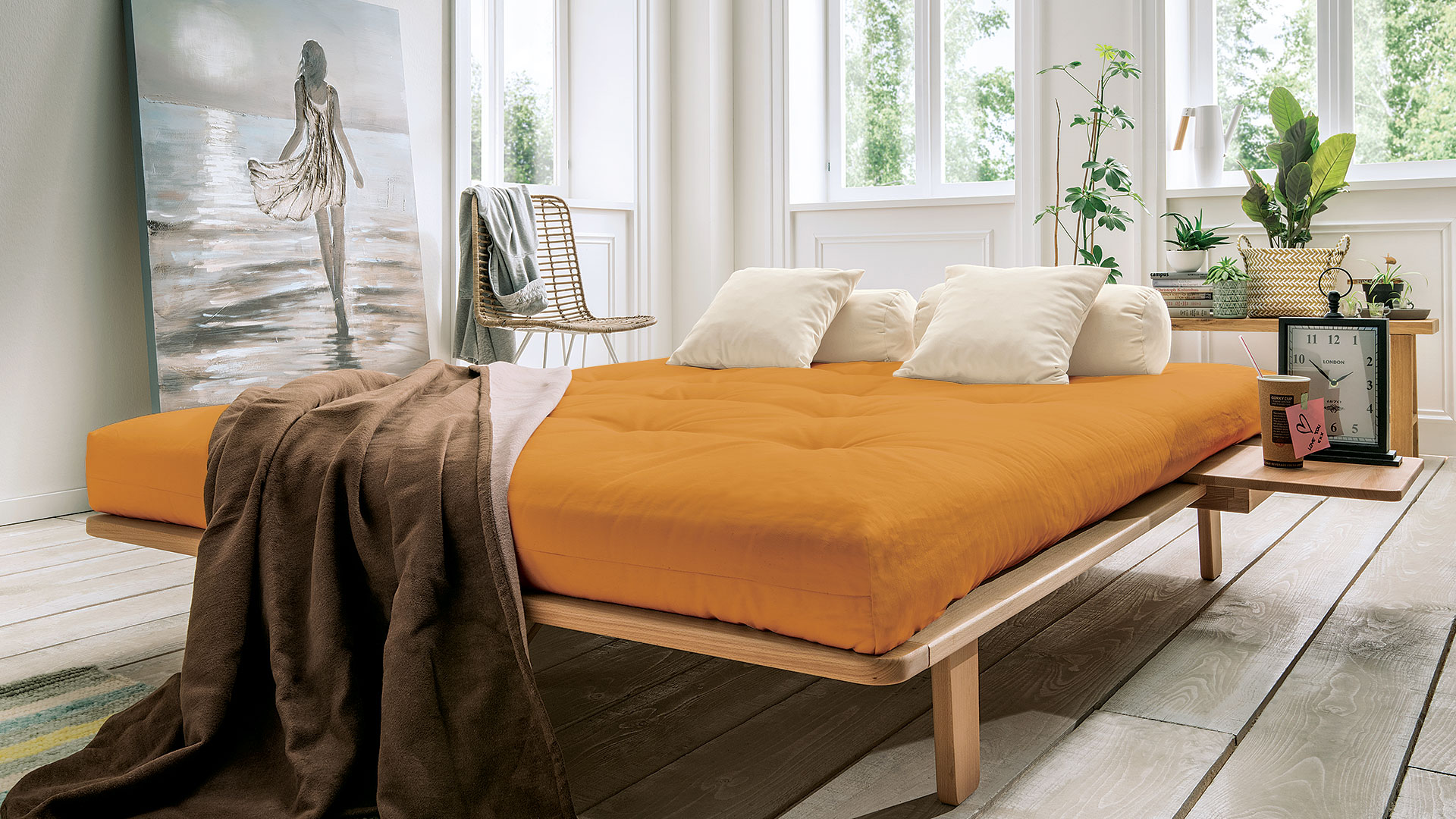 FutonMatratze "SumaMelia" Bequeme FutonMatratze mit NaturlatexKern