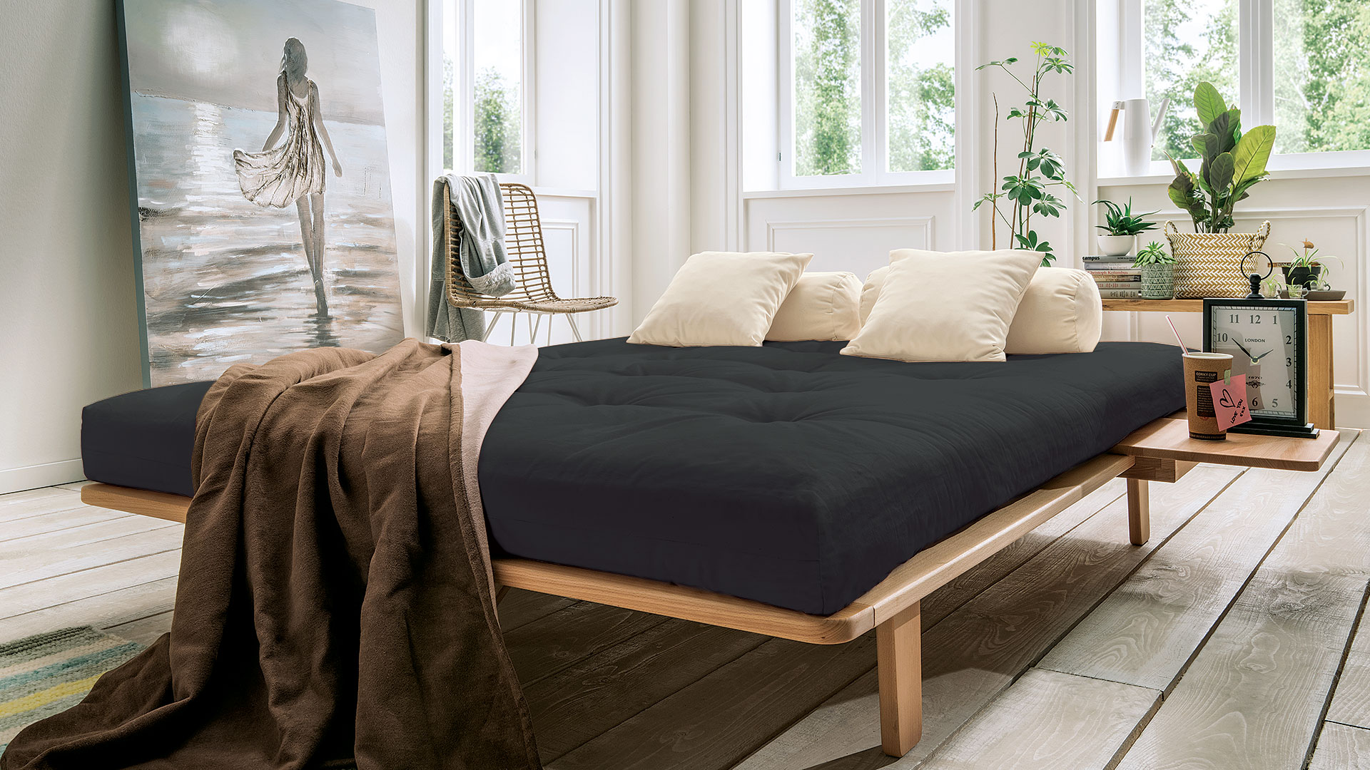 FutonMatratze "SumaMelia" Bequeme FutonMatratze mit NaturlatexKern