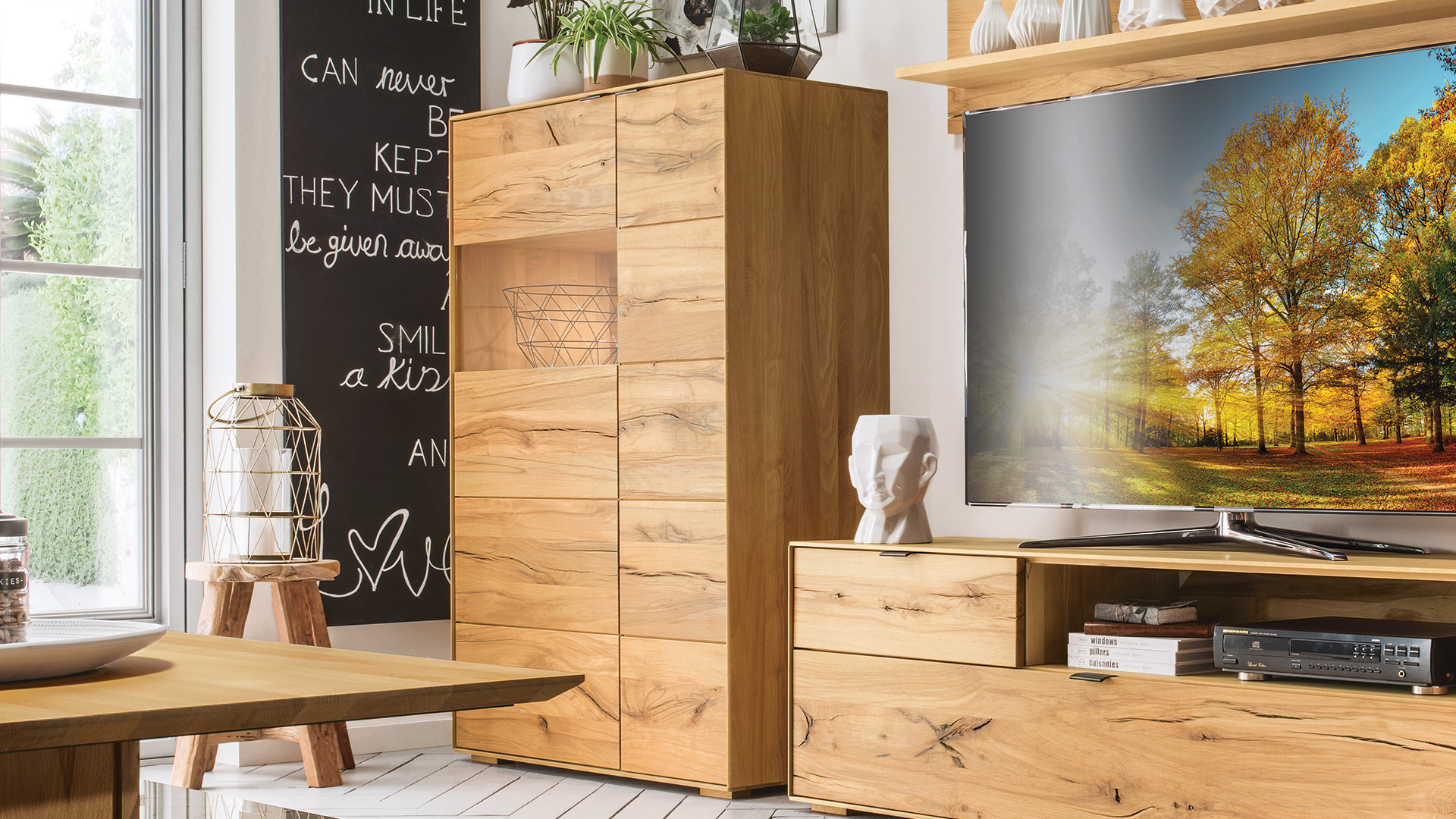 Highboard "Senera" - Ausdrucksstark und viel Stauraum