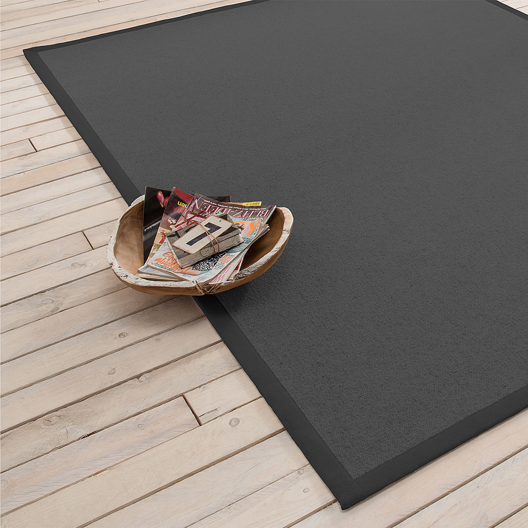 Schurwollteppich "Montares" | 120x180 cm | gelb | Bio-Material | Handgefertigt | schadstoffgeprüft | Teppiche