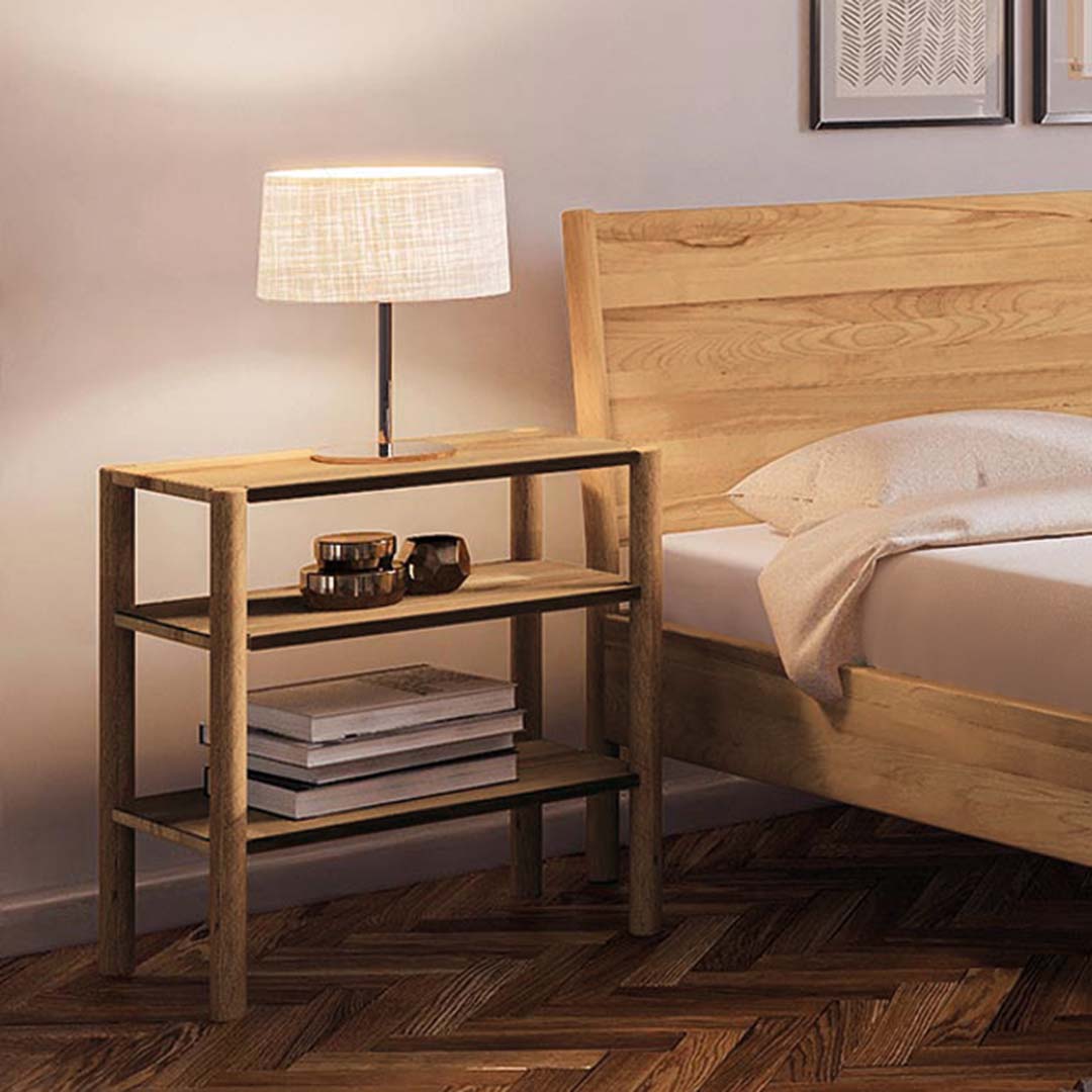 Nachttisch "Rota" | Kernbuche | Bio-Material | Handgefertigt | Variante 01 | schadstoffgeprüft | Nachttische