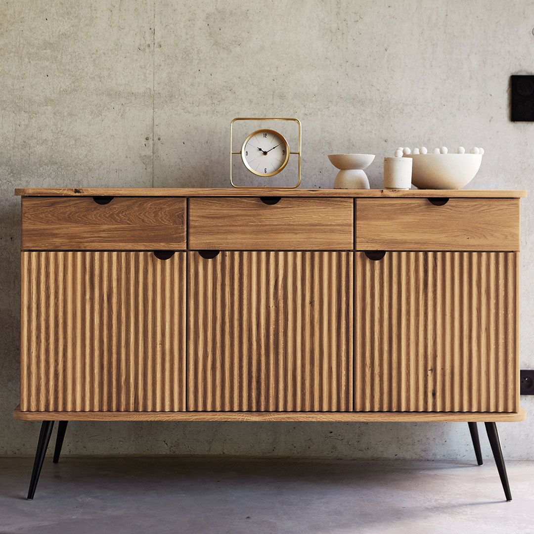 Sideboard "Ondas" | Kernbuche | Bio-Material | Handgefertigt | Variante 01 | schadstoffgeprüft | Sideboards & Highboards