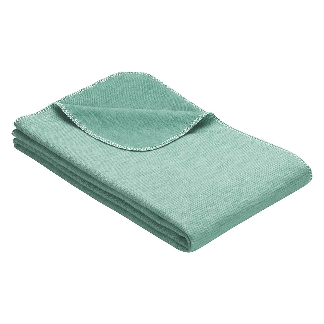 Baumwoll-Kuscheldecke "Miscela" | 70x100 cm | grau | Bio-Material | Handgefertigt | schadstoffgeprüft | Baby-Kuscheldecken