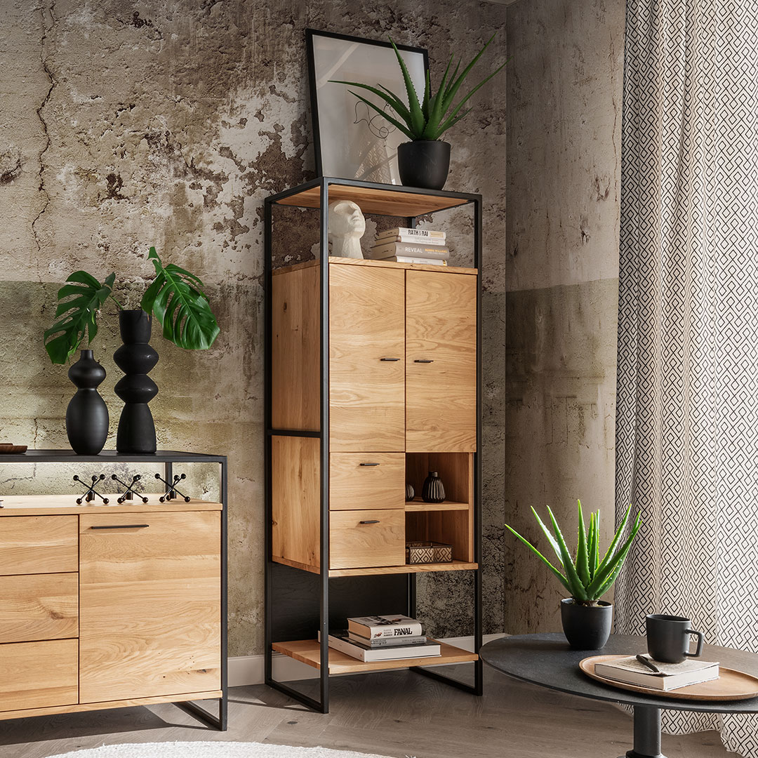 Highboard "Anora" | Bio-Material | Handgefertigt | Variante 01 | schadstoffgeprüft | Sideboards & Highboards