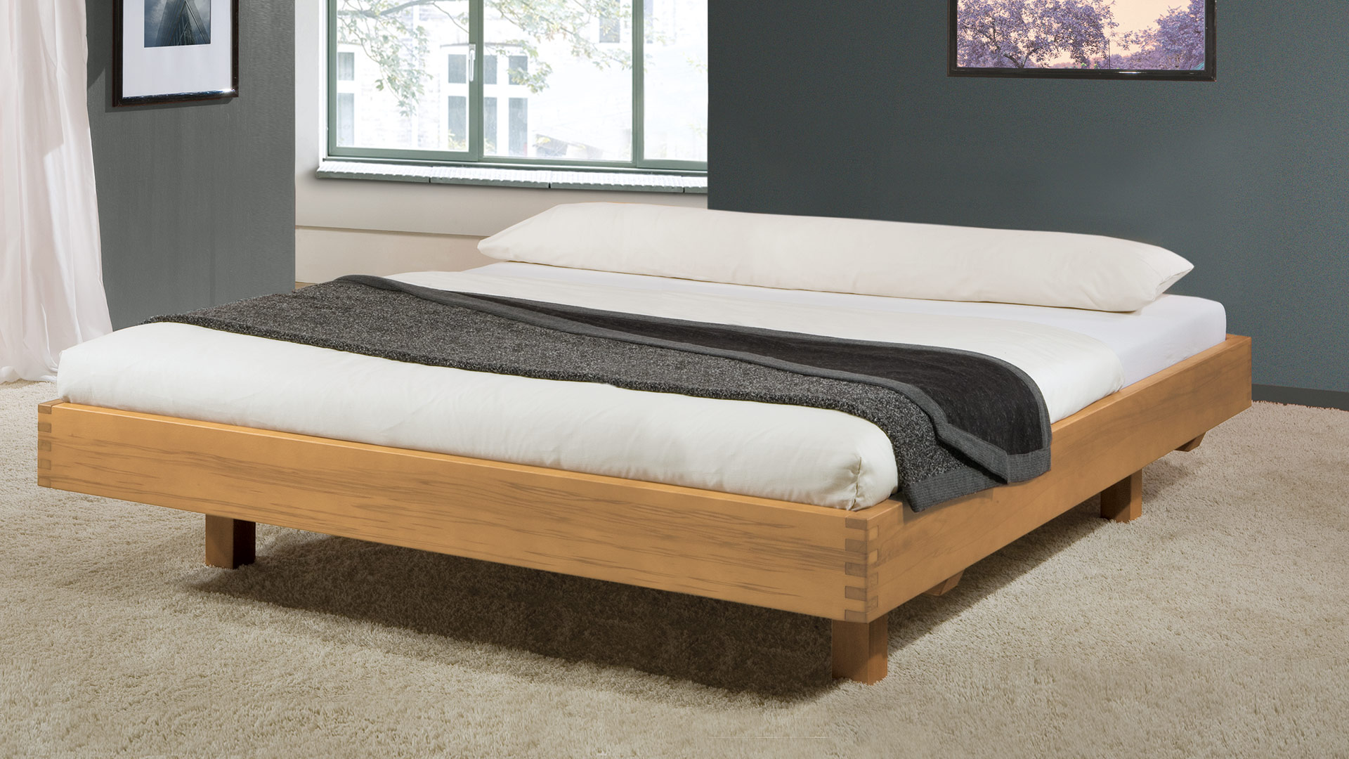 Einzelbett und Doppelbett "Verona Liege"