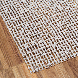 Der Teppichgleitschutz ist ideal für Holzböden geeignet