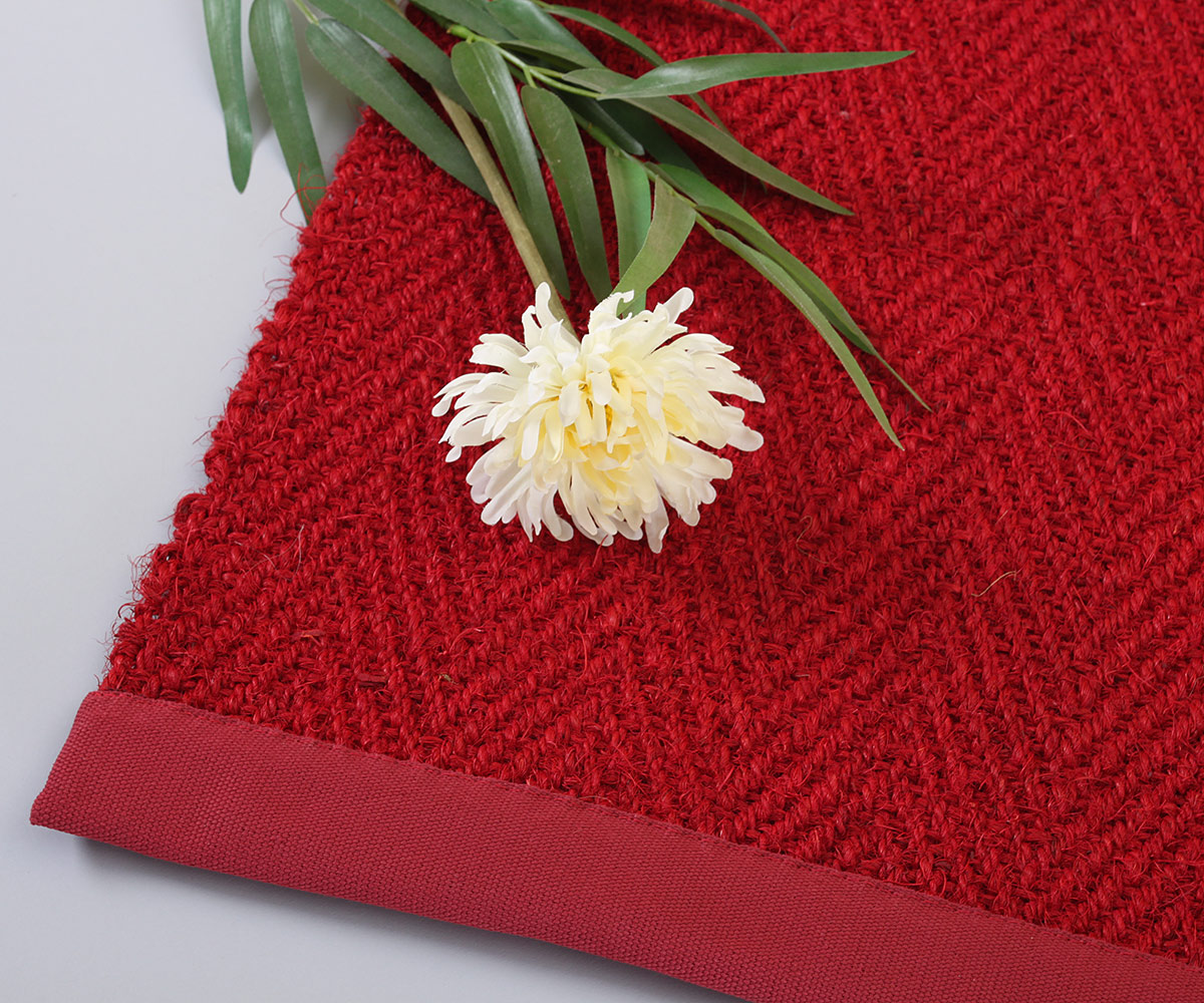 Kokosläufer "Palmera" mit schönem Fischgrat-Muster