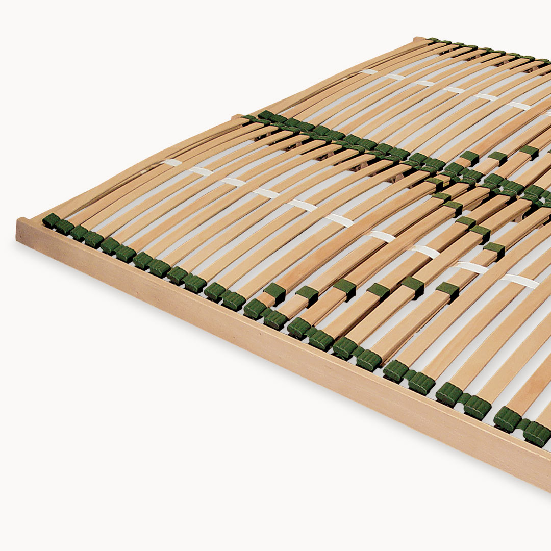 Bio-Lattenrost "Relaxflex-Duo" | 140x200 cm | vegan | Bio-Material | Handgefertigt | schadstoffgeprüft | Lattenroste