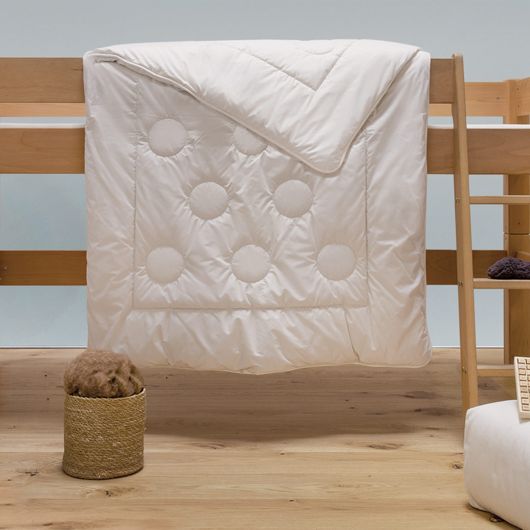 Kamelflaumhaar-Kinder-Bettdecke "Cammello" | 100x135 cm | 100% ökologisch