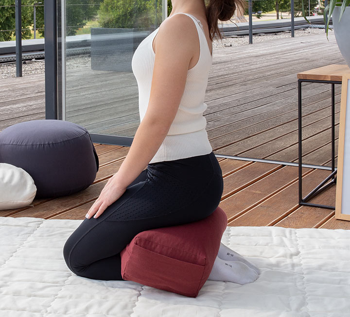 Für Ihre bequeme Sitzhaltung beim Yoga Für Ihre bequeme Sitzhaltung beim Yoga