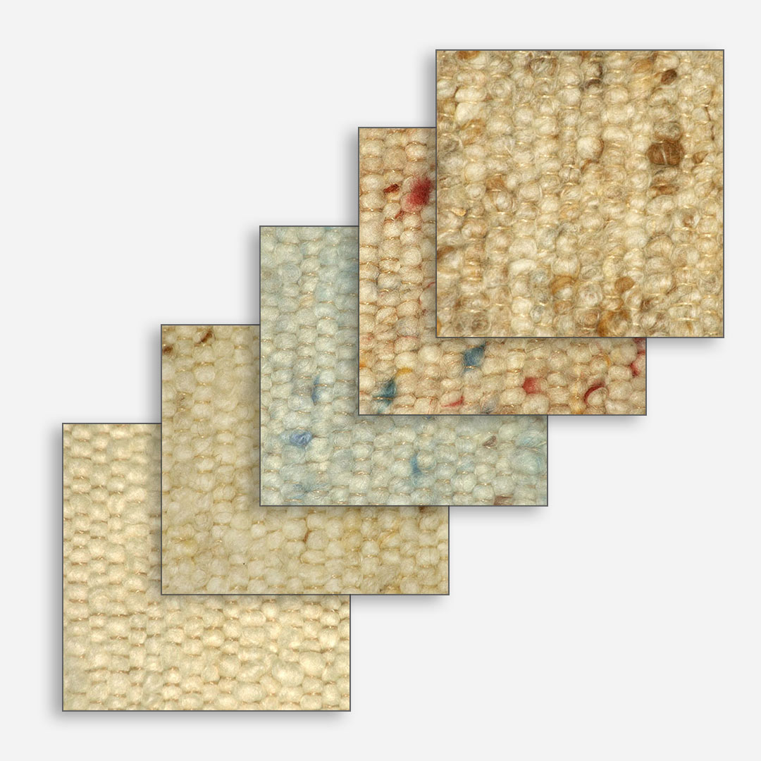 Handweb-Teppichmuster anfordern | Bio-Material | Handgefertigt | Toso H1xB30xT120 cm | schadstoffgeprüft | Teppiche