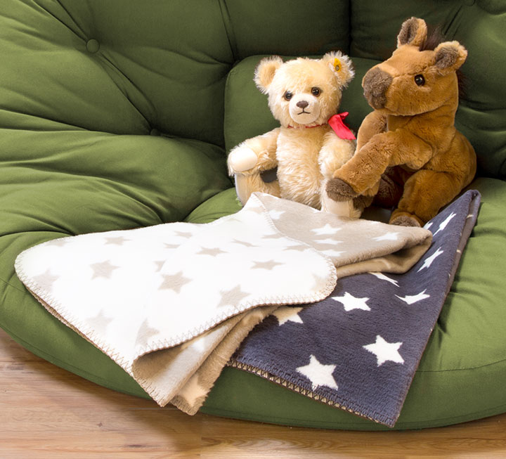 Baumwoll-Kuscheldecke "Cotona-Stellina"