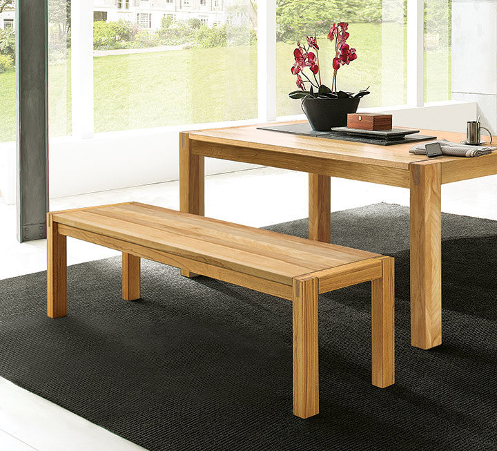 Praktische Sitzbank aus Massivholz Buche Praktische Sitzbank aus Massivholz Buche