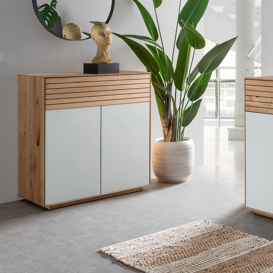 Kommode "Fiella" | H84xB80xT37 cm | Bio-Material | Handgefertigt | schadstoffgeprüft | Kommoden