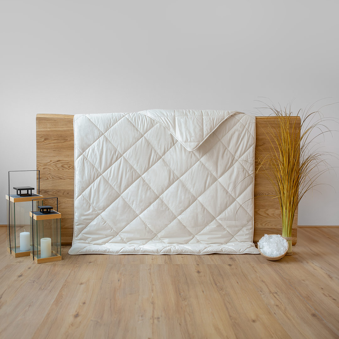 Lyocell-Duo-Bettdecke "Lyovita" | 135x200 cm | vegan | Bio-Material | Handgefertigt | schadstoffgeprüft | Bettdecken